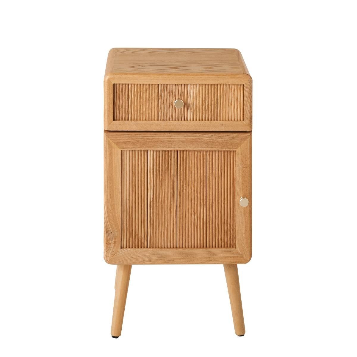 Ava - Bedside table 1 drawer / 1 door - Laminated