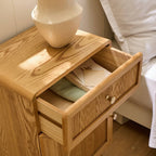 Ava - Bedside table 1 drawer / 1 door - Laminated