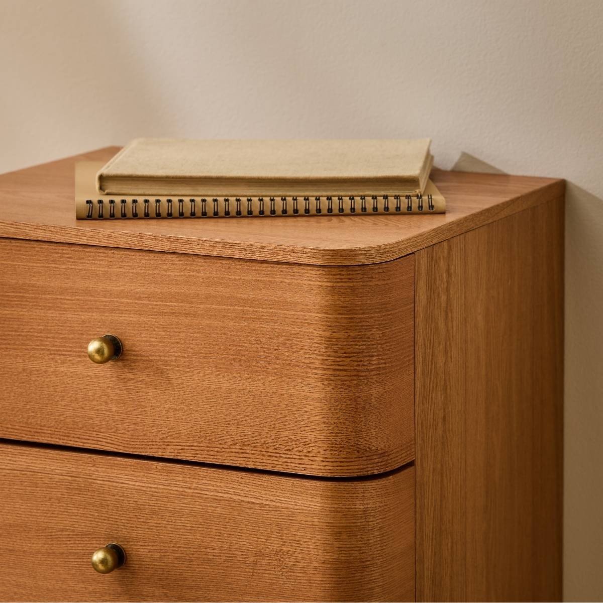 Karl - 5 Drawer Chest - Rounded Edges