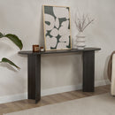 Console D'Entrée Design Sira - Bois Noir