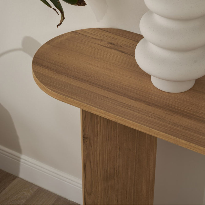 Console D'Entrée Design Sira - Chêne