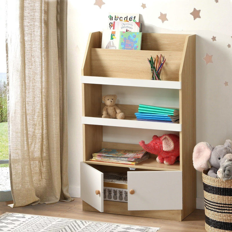 Bibliothèque Chambre Enfant - Bois Clair