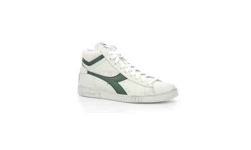 Diadora - Sneakers Haut Game L Hi Waxed - White/Fogliage - Mixte