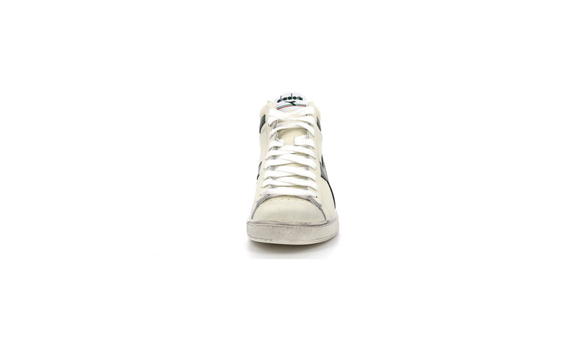 Diadora - Sneakers Haut Game L Hi Waxed - White/Fogliage - Mixte