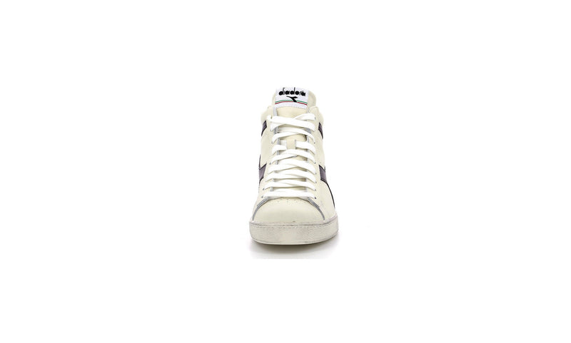 Diadora - Sneakers Haut Game L Hi Waxed - White /Black - Mixte