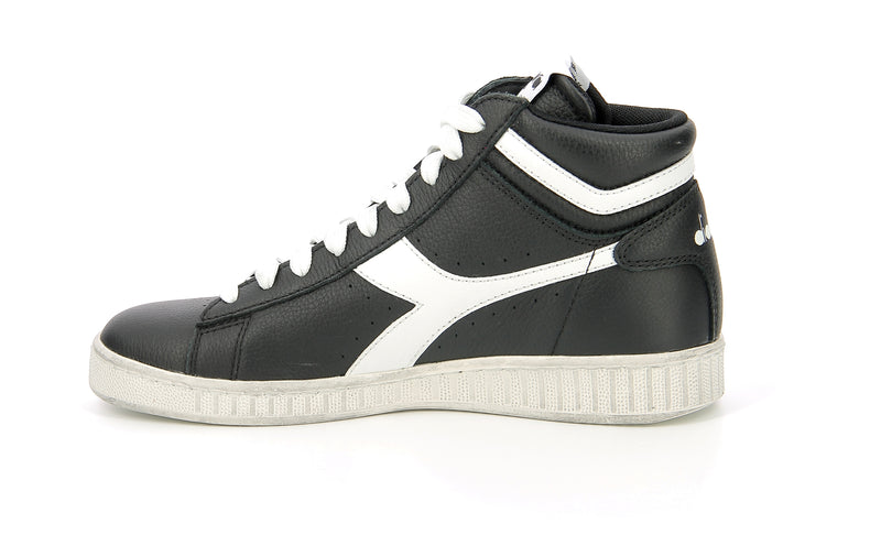 Diadora - Sneakers Haut - Game L Hi Waxed - Black/White