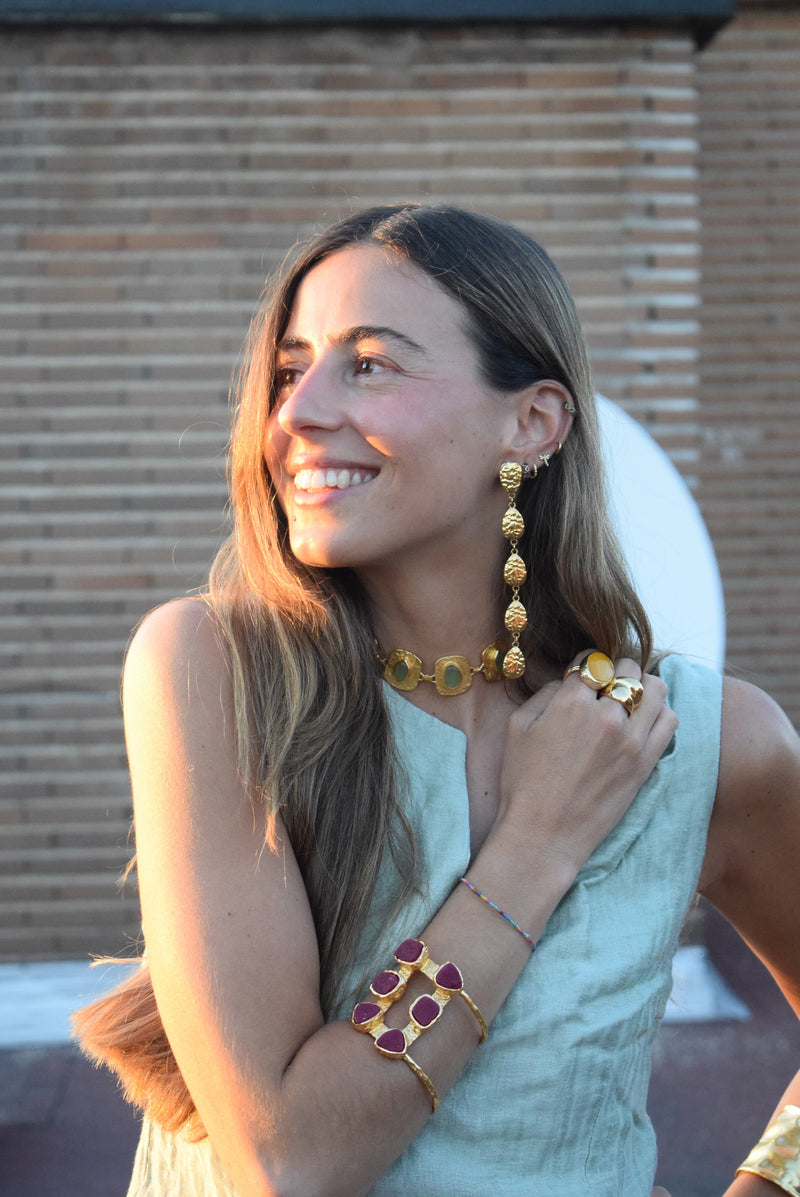 Pendientes Martillados
