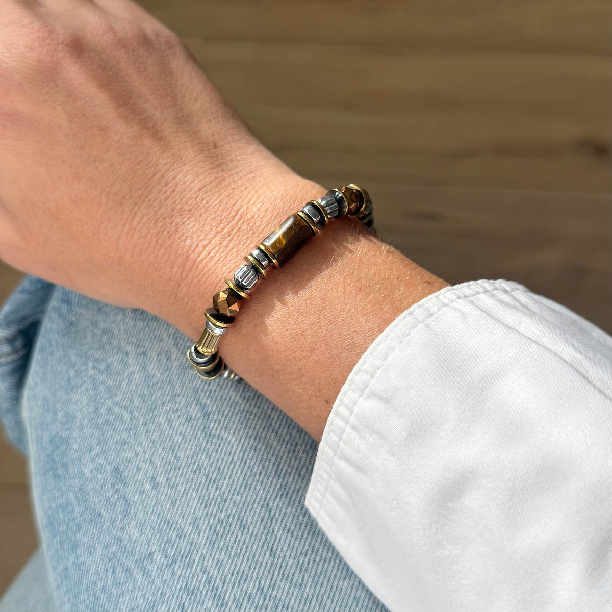 Bracelet Klaire - Le Bracelet - Noir Ou Marron