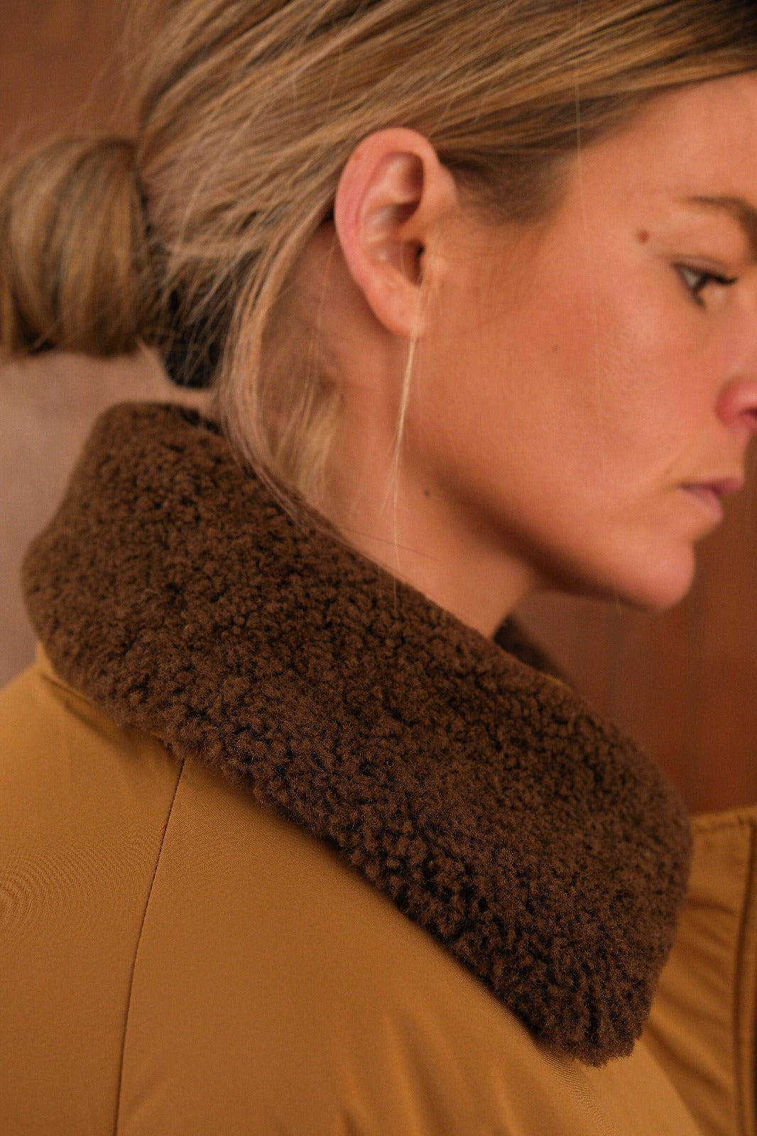 Anaïs Camel Down Jacket