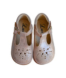 Chaussures Bottillons Salomé Bébé À Boucle Aloïs - Cuir Rose Irisé Patiné - Fille