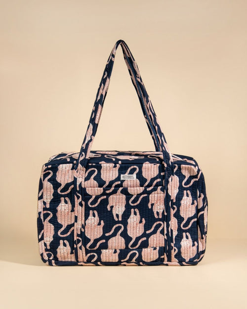 Sac Week-End Lola - Jungle Marine