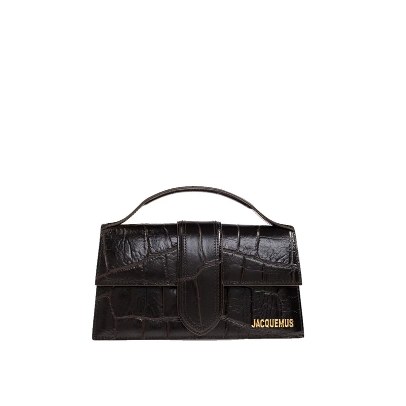 Sac Jacquemus Le Grand Bambino Shoulder - Femme - Brown