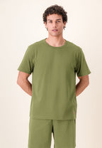 Formidable Short-Sleeved Cotton T-Shirt - Veronese Khaki