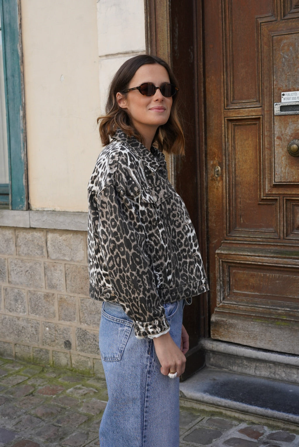 Raphaëlle Leopard Jacket