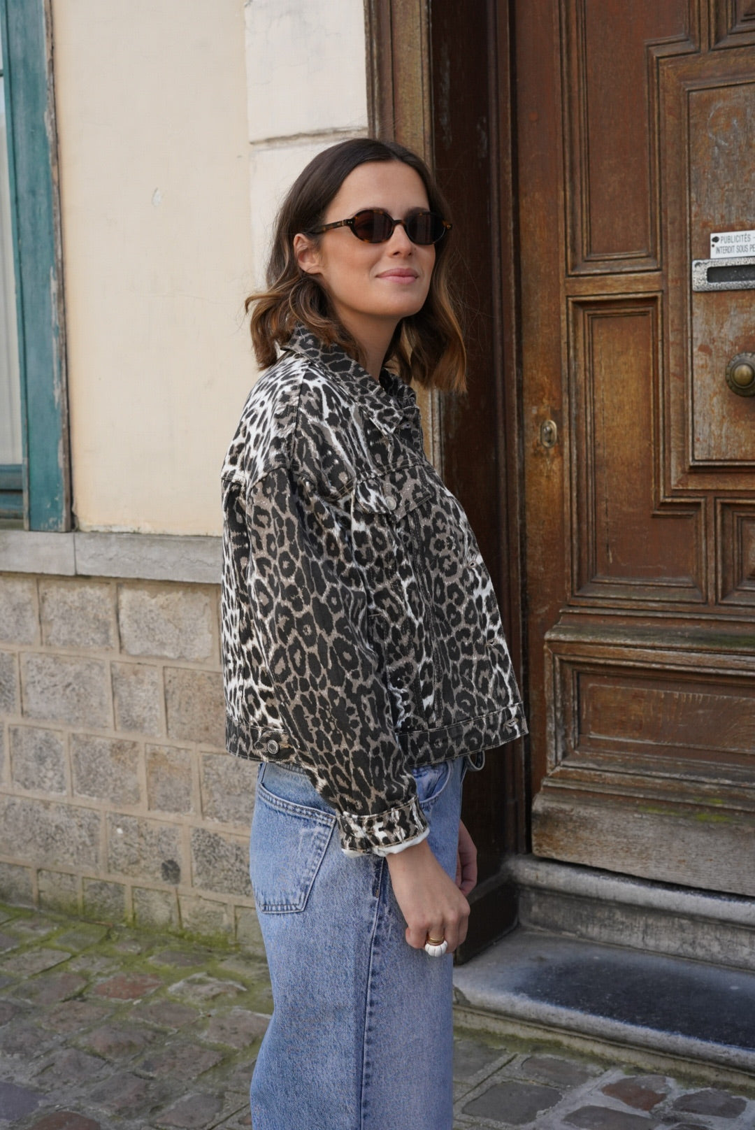 Raphaëlle Leopard Jacket