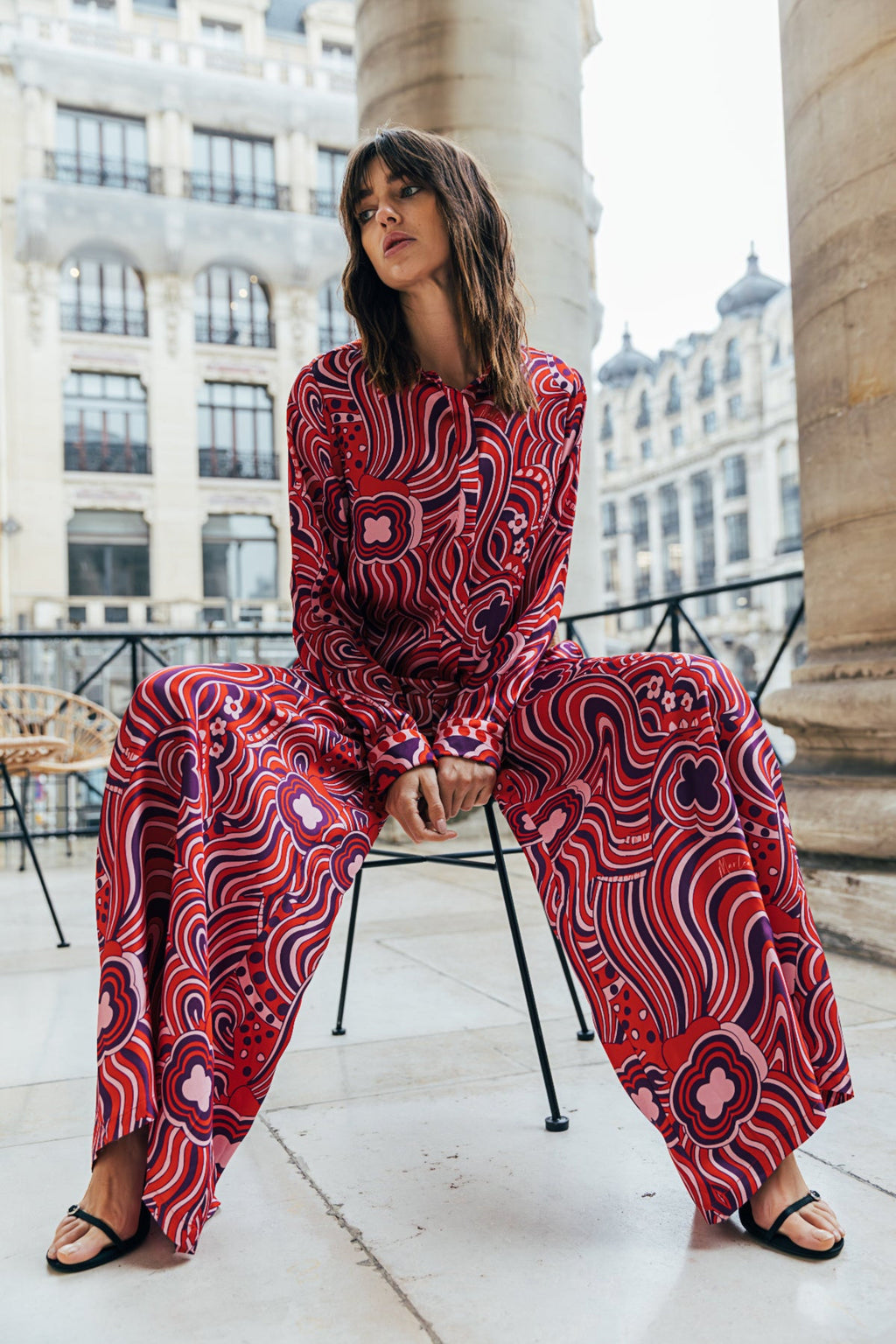 Rebecca Trousers - Pink Cosmic