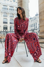 Rebecca Trousers - Pink Cosmic