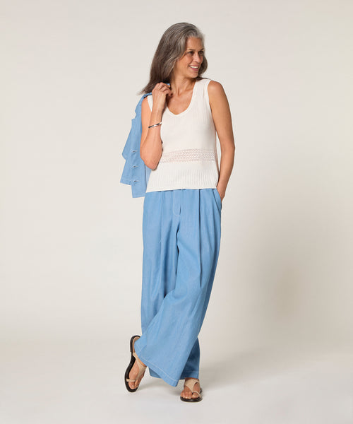 Jersey de manga corta - Blanco Crudo - Mujer