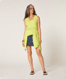 Jersey de manga corta - Amarillo limón - Mujer