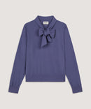 Jersey con cuello lavalliere - Violeta Parma - Mujer
