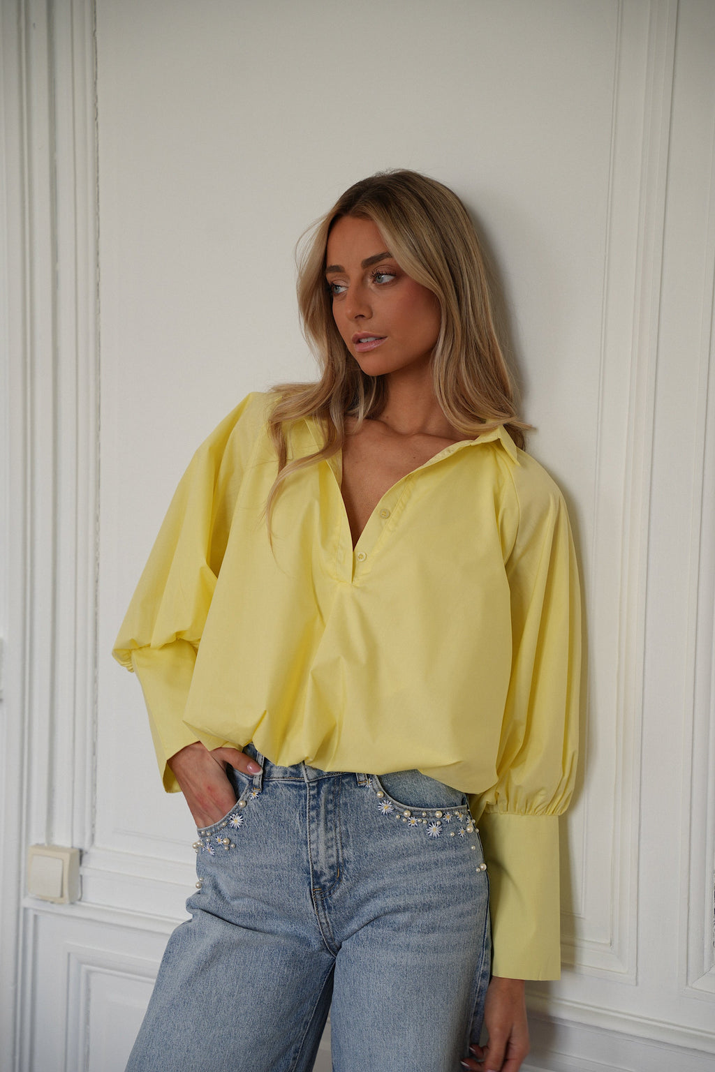 Alice Yellow - Blusa Globo