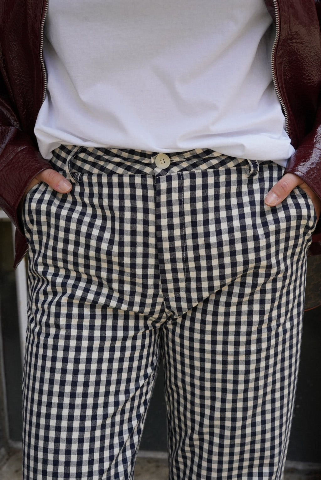 Emile Vichy Navy Trousers
