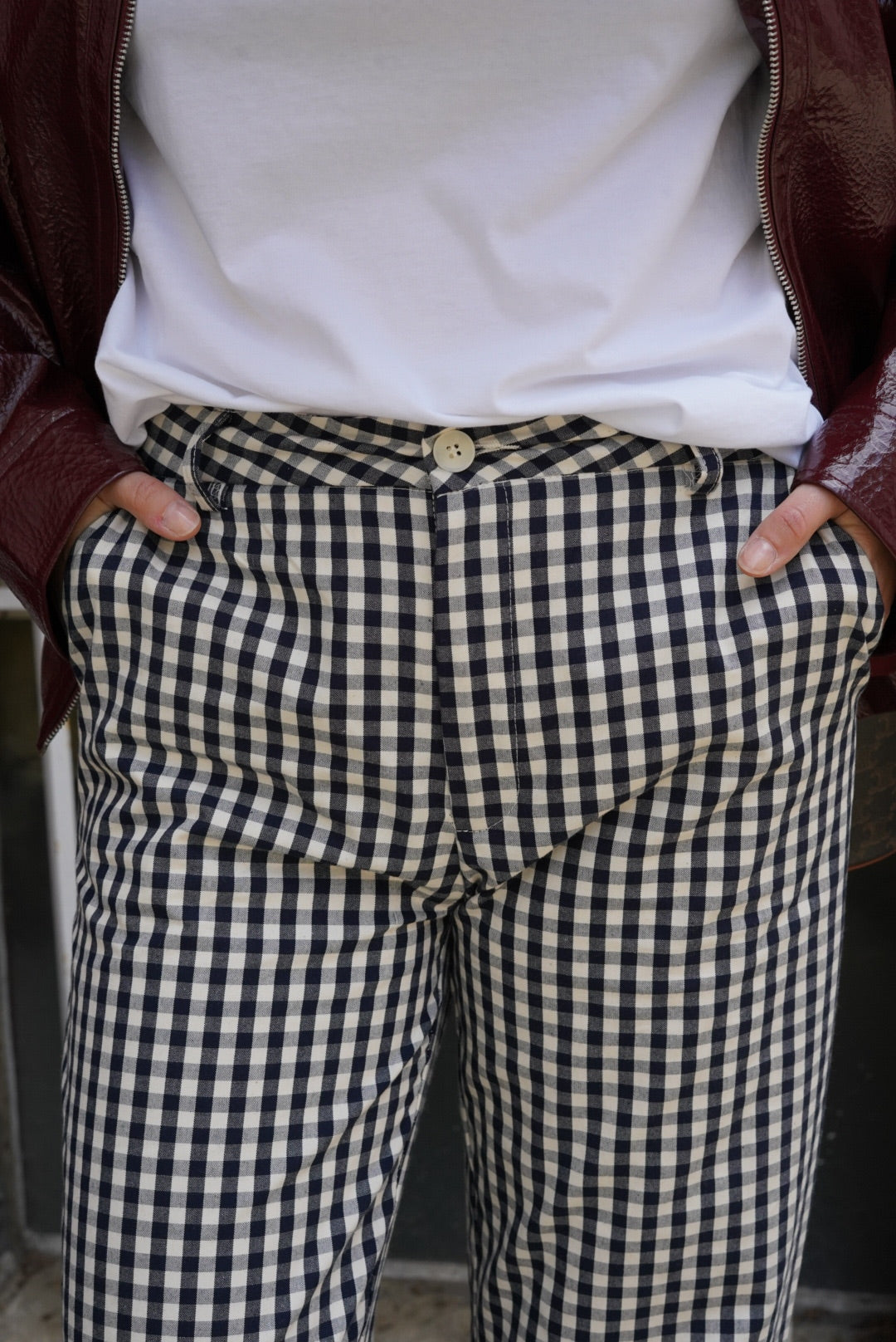 Emile Vichy Navy Trousers