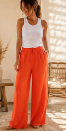 Pantalon Eden - Orange