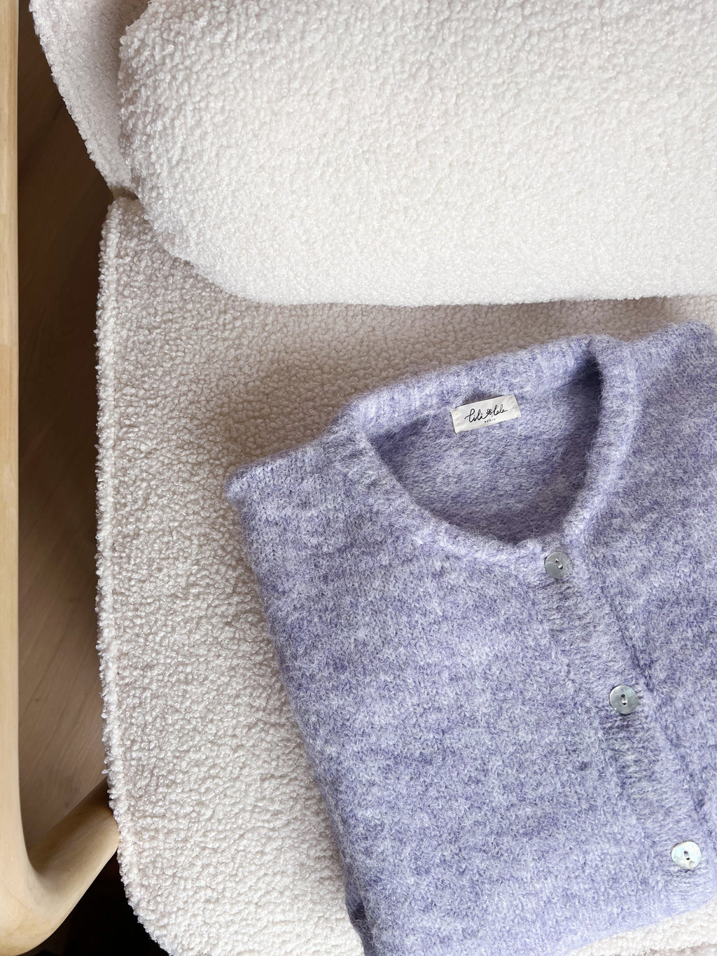 Charlie Cardigan Lila