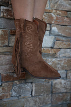 Bottines Santiags Arlo - Camel