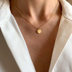 Collier Fin Médaille