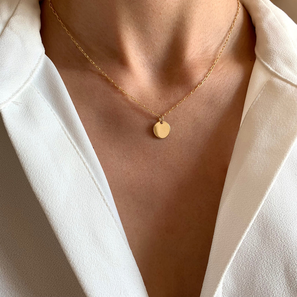 Collier Long Médaille