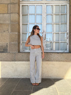 Pantalón Rayas Marineras Azules