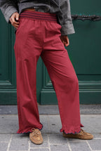Octave Froufrou Terracotta Pants