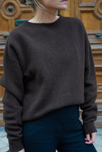 Adrien Chocolate Sweater