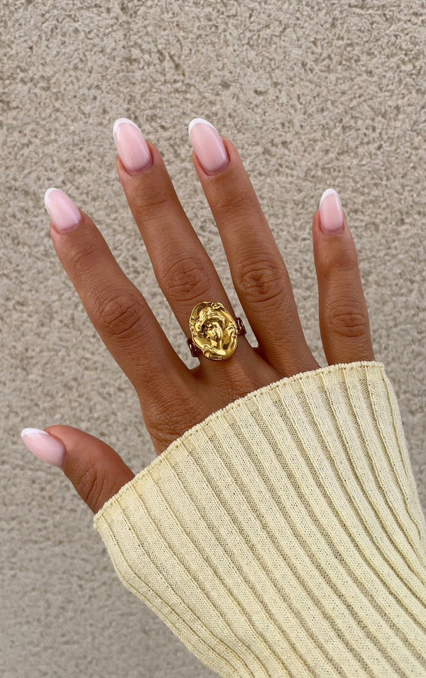 Anillo con moneda