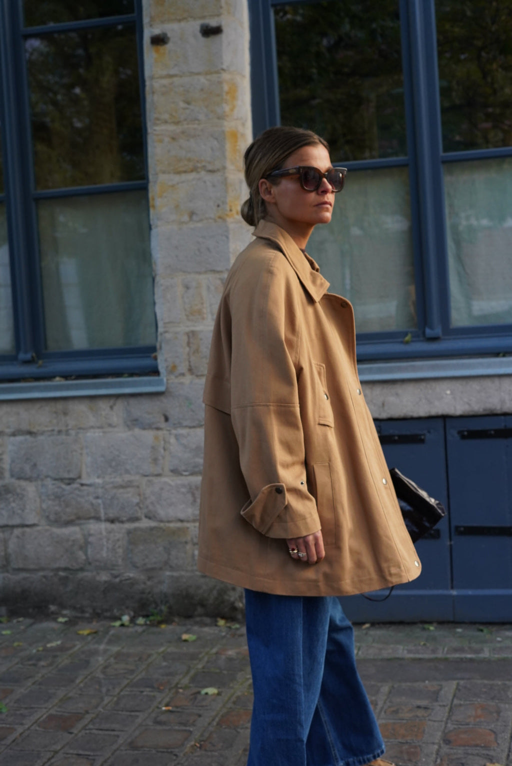 Castille Mid-Length Jacket Camel