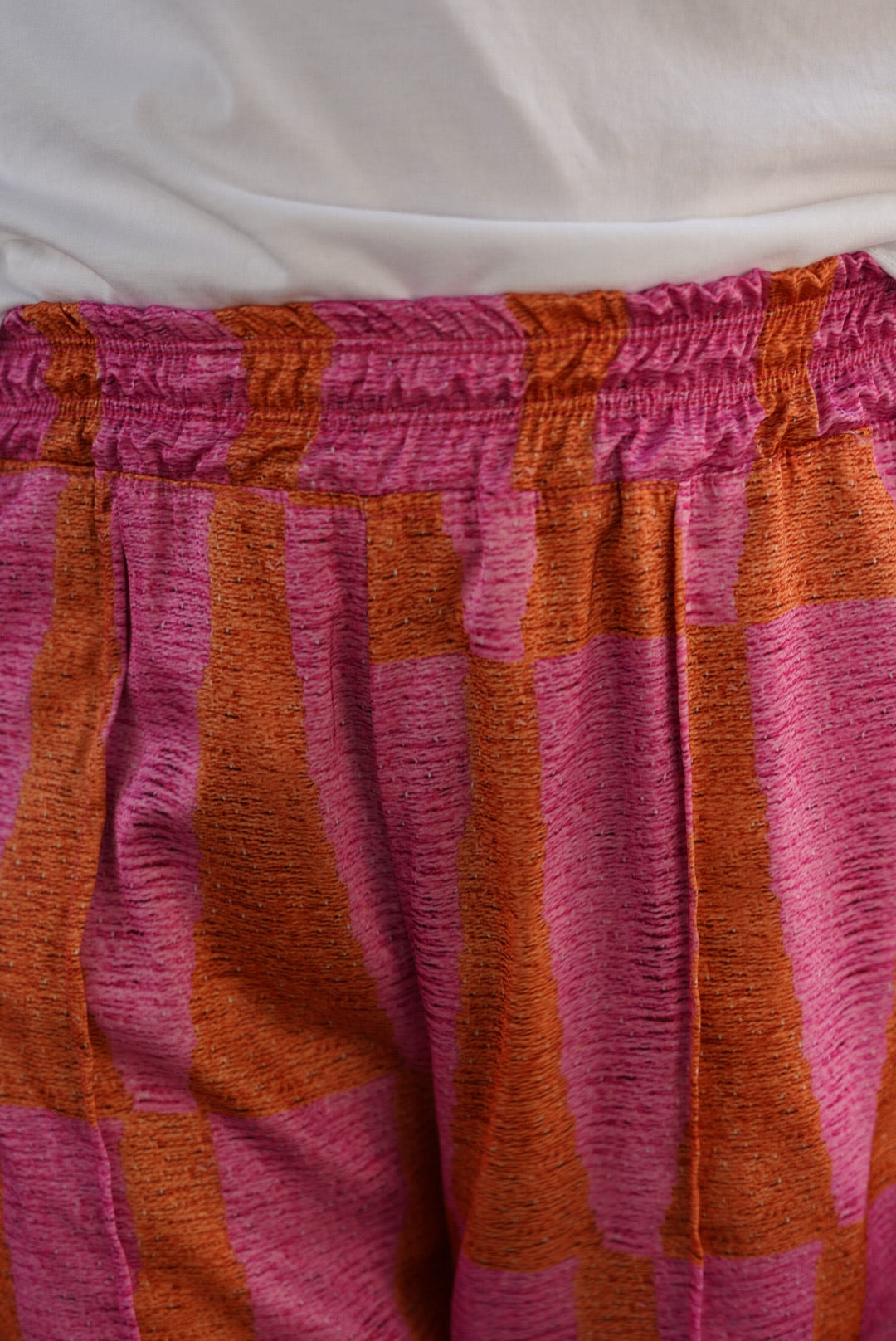 Simon Pants Pink/Orange Pattern