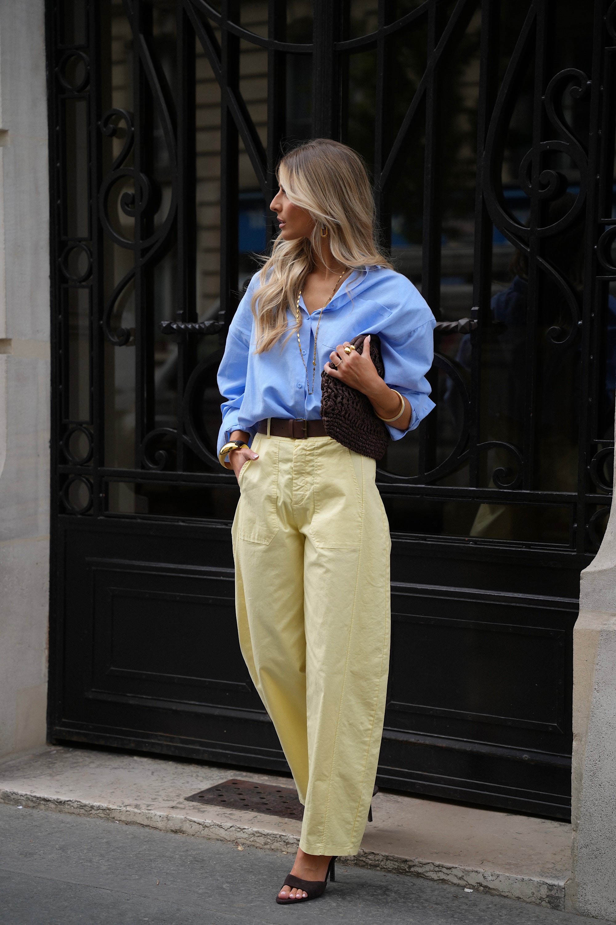 Pantalon Ballon Jay - Jaune