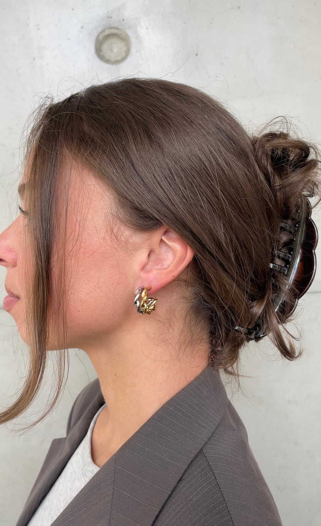 Boucles D'Oreilles Small Torsade