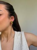 Pendientes Vintage - Criollas Trenzadas Doradas