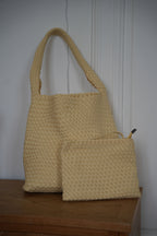 Sac Tressé Oliane - Jaune