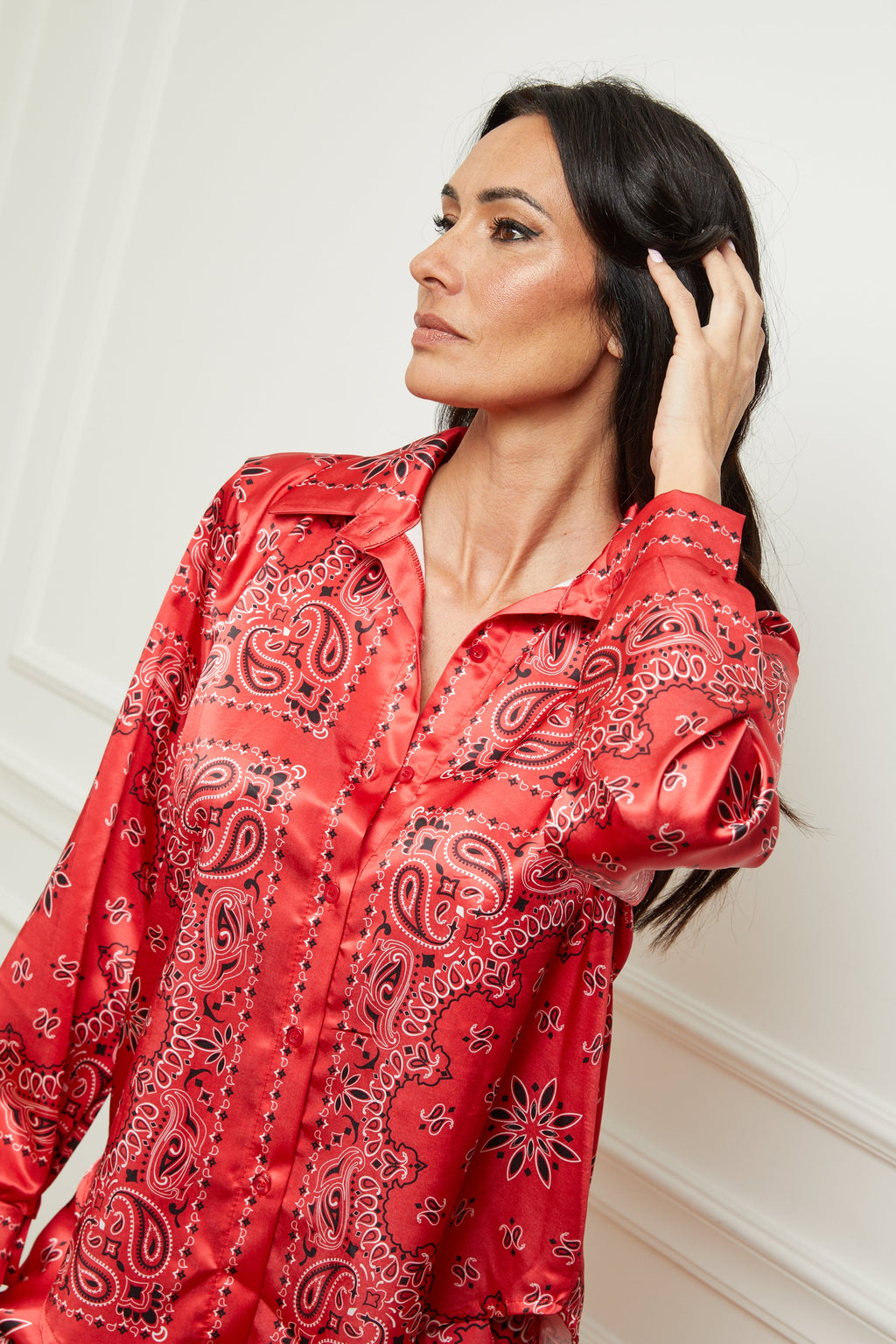 Bandana Shirt - Red