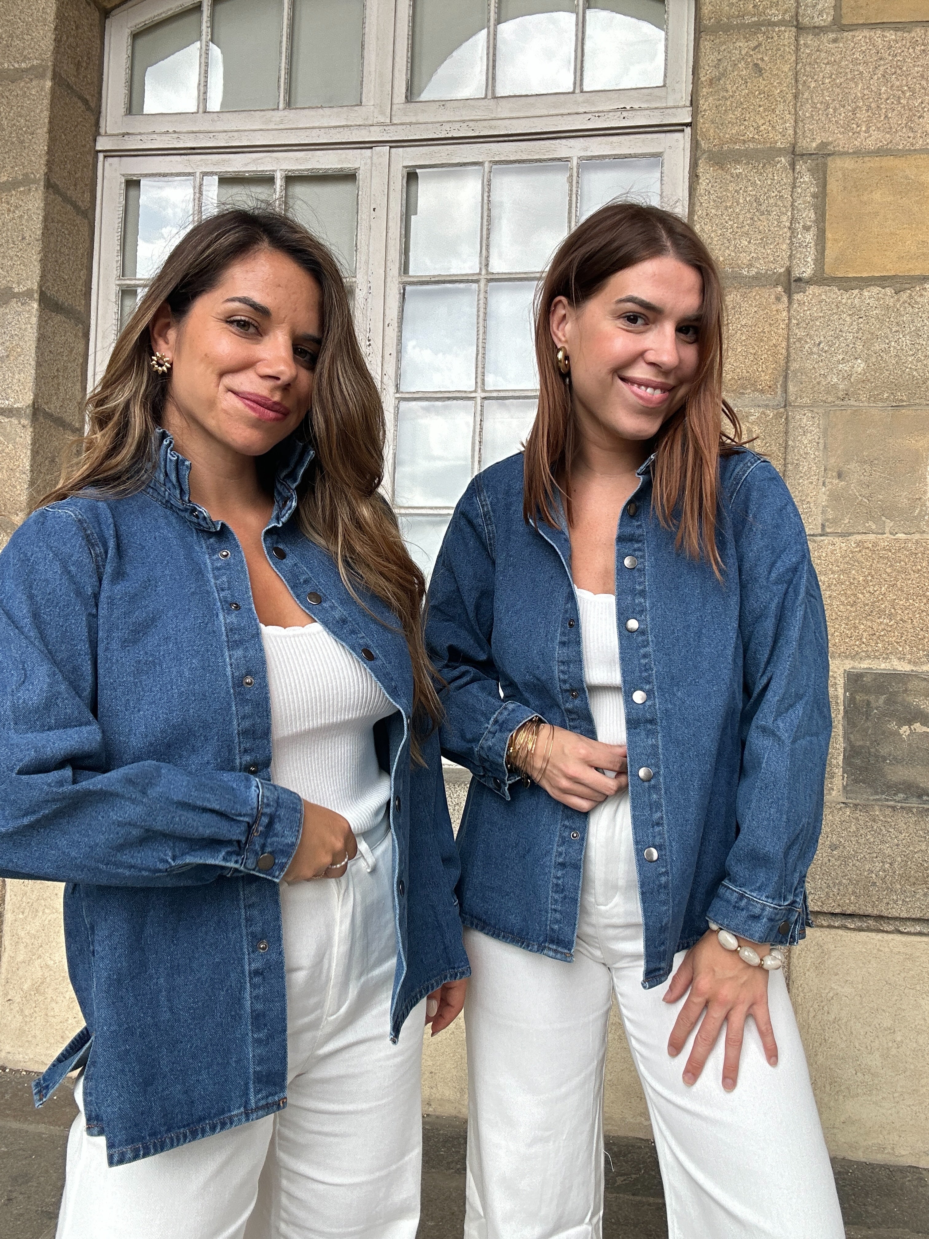 Veste En Jean Céleste