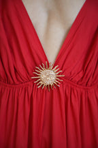 Robe Soleil Filipa - Rouge