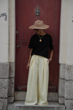Pantalon Ample Chelsea - Jaune