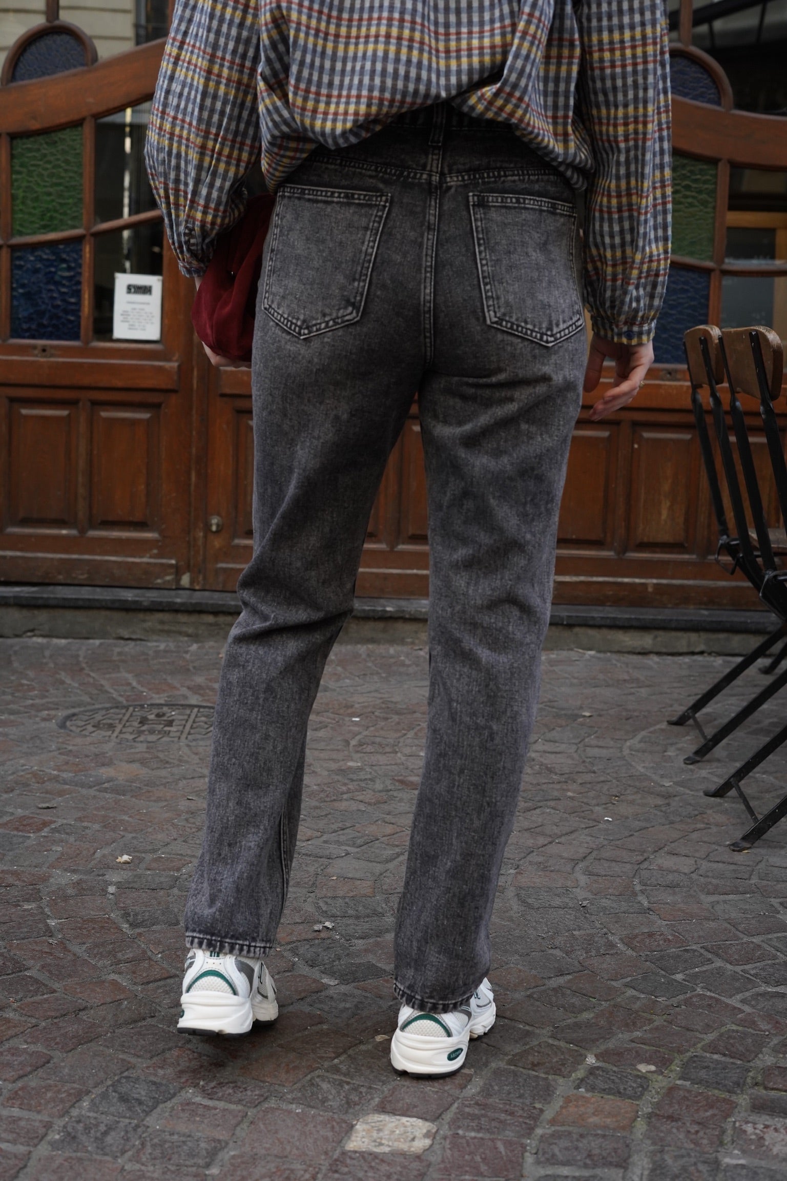 Dark Gray Charlie Denim Jeans