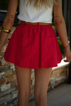 Jupe Short Océane - Rouge