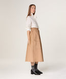 Falda - Marrón Moca - Mujer