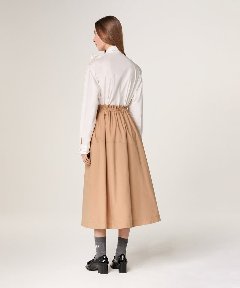 Falda - Marrón Moca - Mujer